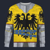 Modetrail Germany 15th Century Holy Roman Empire Knight Tracksuit Costume Hoodie Sweatshirt T-Shirt Sweatpants, Germany Costume S-5XL US Size