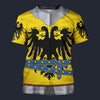 Modetrail Germany 15th Century Holy Roman Empire Knight T-shirt Costume, Germany Costume S-5XL US Size, Gift For Him