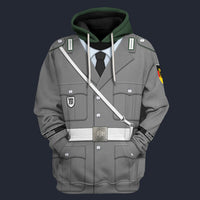 Modetrail Germany Bundeswehr Wachbataillon Hauptgefreiter Hoodie Costume, Germany Costume S-5XL US Size, Gift For Him