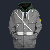 Modetrail Germany Bundeswehr Wachbataillon Hauptgefreiter Tracksuit Costume Hoodie Sweatshirt T-Shirt Sweatpants, Germany Costume S-5XL US Size
