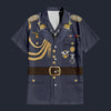 Modetrail Germany Erhard Milch Hawaiian Shirt Costume, Germany Costume S-5XL US Size, Unisex Button Down Shirt