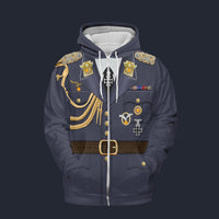 Modetrail Germany Erhard Milch Zip Hoodie Costume, Germany Costume S-5XL US Size, Gift For Him
