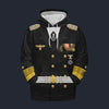 Modetrail Germany Erich Raeder WWII Kriegsmarine Hoodie Costume, Germany Costume S-5XL US Size, Gift For Him