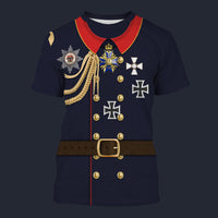 Modetrail Germany Gerhard Johann David von Scharnhorst T-shirt Costume, Germany Costume S-5XL US Size, Gift For Him