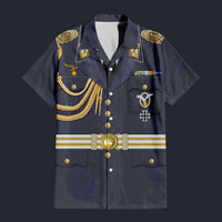 Modetrail Germany Hermann Goering Hawaiian Shirt Costume, Germany Costume S-5XL US Size, Unisex Button Down Shirt