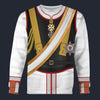 Modetrail Germany Kaiser Wilhelm II Uniform Garde du Corps Sweater Costume, Germany Costume S-5XL US Size, Gift For Him