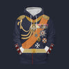 Modetrail Germany Kaiser Wilhelm II Version 3 Fleece Hoodie Costume, Germany Costume S-5XL US Size, Gift For Him