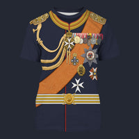 Modetrail Germany Kaiser Wilhelm II Version 3 Tracksuit Costume Hoodie Sweatshirt T-Shirt Sweatpants, Germany Costume S-5XL US Size