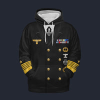 Modetrail Germany Karl Donitz Fleece Hoodie Costume, Germany Costume S-5XL US Size, Gift For Him