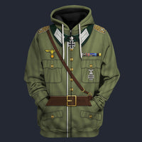 Modetrail Germany Karl von Rundstedt hay Gerd von Rundstedt Zip Hoodie Costume, Germany Costume S-5XL US Size, Gift For Him