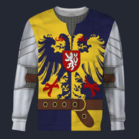 Modetrail Germany Knight of The Holy Roman Empire Long Sleeves Costume, Germany Costume S-5XL US Size, Gift For Him