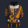 Modetrail Germany Landsknecht Fleece Zip Hoodie Costume, Germany Costume S-5XL US Size, Gift For Him
