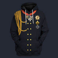 Modetrail Germany Ludwig Yorck von Wartenburg Hoodie Costume, Germany Costume S-5XL US Size, Gift For Him
