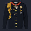 Modetrail Germany Ludwig Yorck von Wartenburg Long Sleeves Costume, Germany Costume S-5XL US Size, Gift For Him