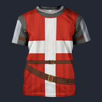 Modetrail Germany Military Orders Holy Roman Empire Knight T-shirt Costume, Germany Costume S-5XL US Size, Gift For Him