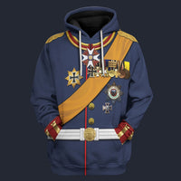 Modetrail Germany Paul von Hindenburg Hoodie Costume, Germany Costume S-5XL US Size, Gift For Him