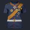 Modetrail Germany Paul von Hindenburg T-shirt Costume, Germany Costume S-5XL US Size, Gift For Him