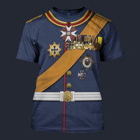 Modetrail Germany Paul von Hindenburg T-shirt Costume, Germany Costume S-5XL US Size, Gift For Him