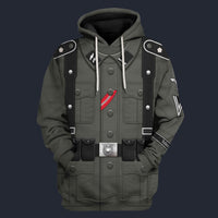Modetrail Germany SS Infantry-NCO Rottenfuhrer Hoodie Costume, Germany Costume S-5XL US Size, Gift For Him
