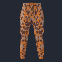 Modetrail Germany SS Infantry Oak leaf Camouflage Sweatpants Costume, Germany Costume S-5XL US Size, Gift For Him