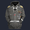 Modetrail Germany SS-Obergruppenführer Reinhard Heydrich Hoodie Costume, Germany Costume S-5XL US Size, Gift For Him