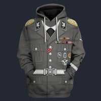 Modetrail Germany SS-Obergruppenführer Reinhard Heydrich Hoodie Costume, Germany Costume S-5XL US Size, Gift For Him