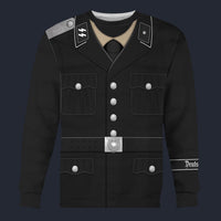 Modetrail Germany SS Parade Uniform Unterscharführer Long Sleeves Costume, Germany Costume S-5XL US Size, Gift For Him