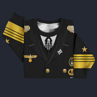 Modetrail Germany Theodor Krancke WWII Kriegsmarine Sweater Costume, Germany Costume S-5XL US Size, Gift For Him