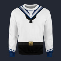 Modetrail Germany Wachbataillon Personnel In Navy Sweater Costume, Germany Costume S-5XL US Size, Gift For Him