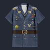 Modetrail Germany Werner Molders Hawaiian Shirt Costume, Germany Costume S-5XL US Size, Unisex Button Down Shirt