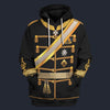 Modetrail Germany Wilhelm I Hoodie Costume, Germany Costume S-5XL US Size, Gift For Him