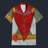 Modetrail Ghirahim Attire Hawaiian Shirt Costume, The Legend of Zelda Costume S-5XL US Size, Unisex Button Down Shirt