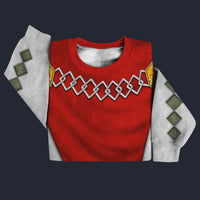 Modetrail Ghirahim Attire Sweater Costume, The Legend of Zelda Costume S-5XL US Size, Gift For Him