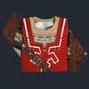 Modetrail Goron Tunic Zelda Hylian Shield Tracksuit Costume Hoodie Sweatshirt T-Shirt Sweatpants, The Legend of Zelda Costume S-5XL US Size