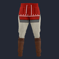 Modetrail Goron Tunic Zelda Plain Version Version Sweatpants Costume, The Legend of Zelda Costume S-5XL US Size, Gift For Him