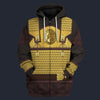 Modetrail Greece Alexander the Great Linothorax Essos 333 B.C Zip Hoodie Costume, France Costume S-5XL US Size, Gift For Him