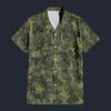 Modetrail Green Camouflage Hawaiian Shirt Costume, Military Costume S-5XL US Size, Unisex Button Down Shirt