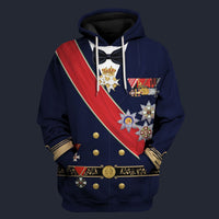 Modetrail Hungary Miklos Horthy Hoodie Costume, History Costume S-5XL US Size, Gift For Him