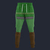 Modetrail Hylian Set Green Champion_s Tunic Sweatpants Costume, The Legend of Zelda Costume S-5XL US Size, Gift For Him