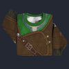 Modetrail Hylian Set Green Tracksuit Costume Hoodie Sweatshirt T-Shirt Sweatpants, The Legend of Zelda Costume S-5XL US Size
