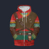 Modetrail Hylian Set Tracksuit Costume Hoodie Sweatshirt T-Shirt Sweatpants, The Legend of Zelda Costume S-5XL US Size