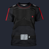 Modetrail Inquisitor Starkiller Armor T-shirt Costume, Star Wars Costume S-5XL US Size, Gift For Him