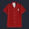 Modetrail Star Trek Into Darkness Red Command Officers Hawaiian Shirt Costume, S-5XL US Size, Unisex Button Down Shirt