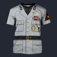 Modetrail Italia Benito Mussolini Version 2 T-shirt Costume, History Costume S-5XL US Size, Gift For Him