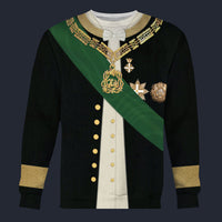 Modetrail Italia Camillo Benso Sweater Costume, History Costume S-5XL US Size, Gift For Him
