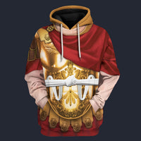 Modetrail Italia Emperor Caesar Augustus Hoodie Costume, History Costume S-5XL US Size, Gift For Him