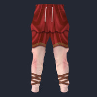 Modetrail Italia Emperor Caesar Augustus Sweatpants Costume, History Costume S-5XL US Size, Gift For Him