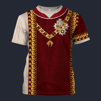 Modetrail Italia Francis II, Holy Roman Emperor T-shirt Costume, History Costume S-5XL US Size, Gift For Him