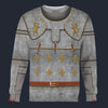 Modetrail Italia Medieval Suit of Armor Sweater Costume, History Costume S-5XL US Size, Gift For Him