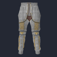 Modetrail Italia Medieval Suit of Armor Sweatpants Costume, History Costume S-5XL US Size, Gift For Him